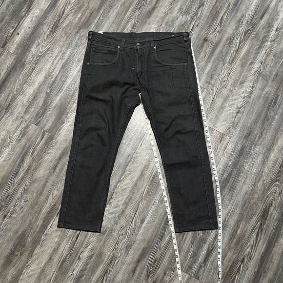 levi’s 511 slim jeans black 36x30 (38x25) hemmed made in mexico - Picture 5 of 12